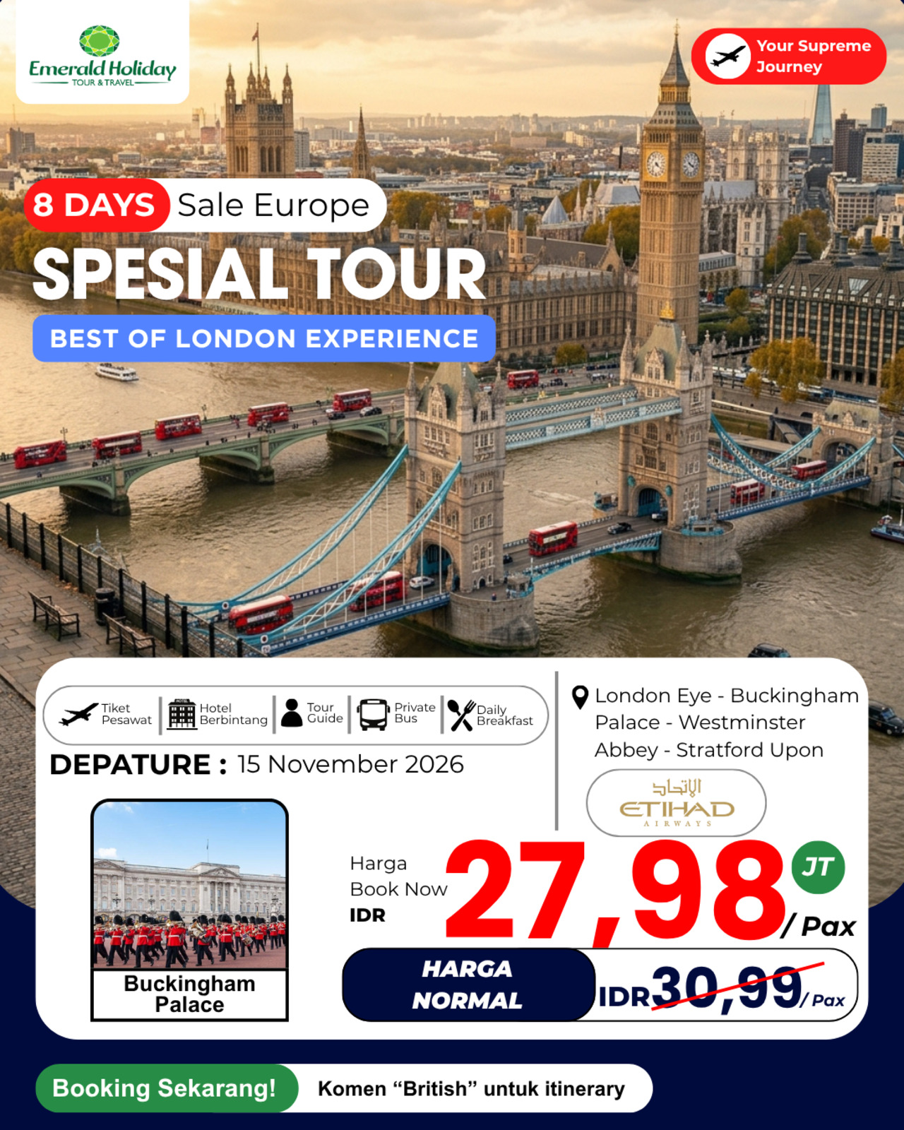 8D LONDON EXPERIENCE 15 NOV 26